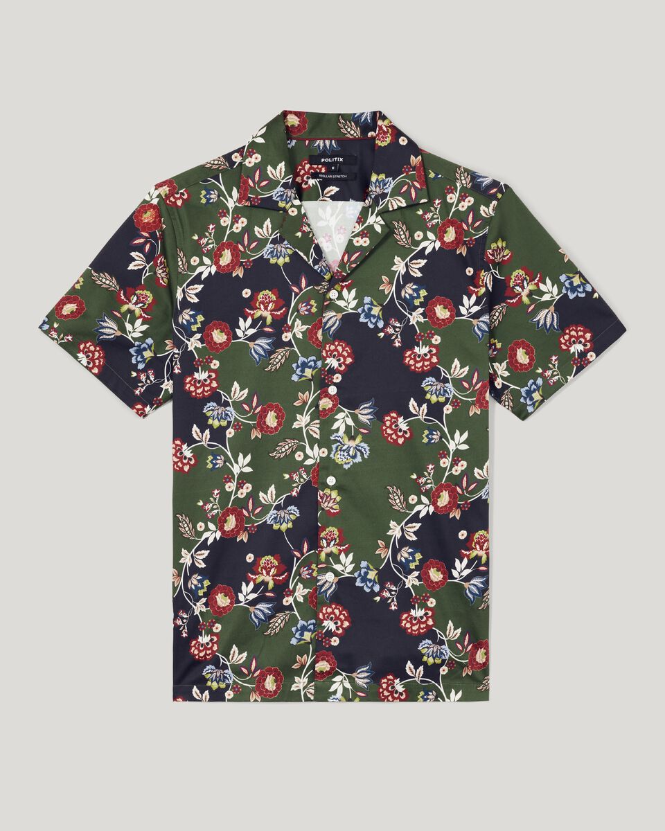 Printed Floral Shirt 